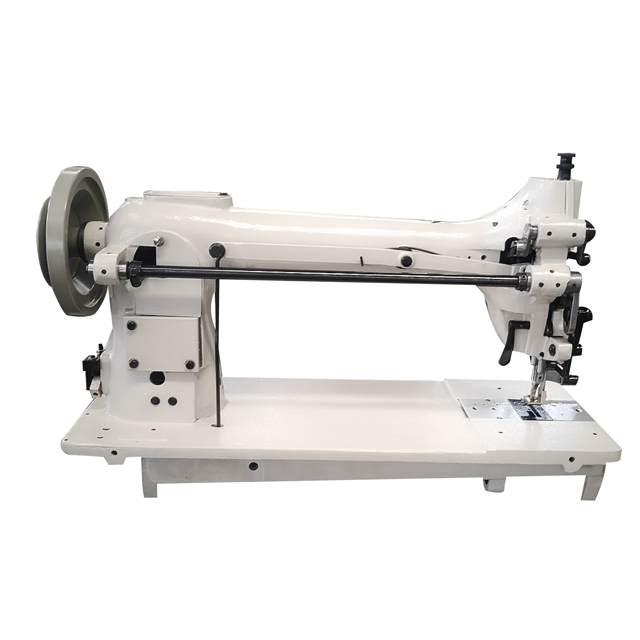 how to thread a single needle machine