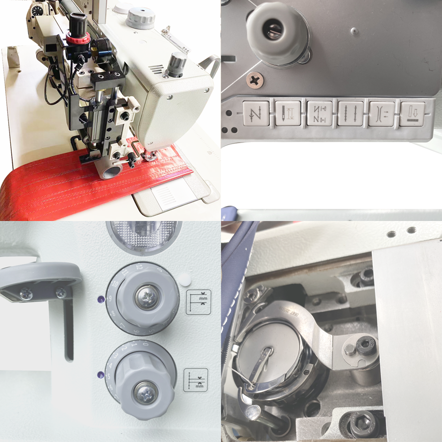 double needle lockstitch sewing machine factory KINGMAX